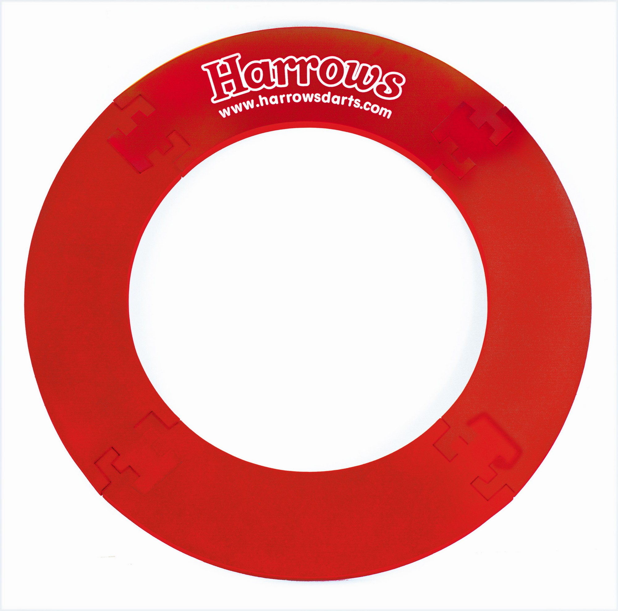 4-teiliger Dartboard-Surround Schutzring Rot